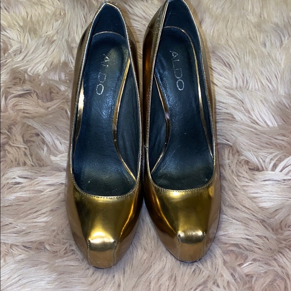 Aldo Shoes Friskney Platform Heels.
